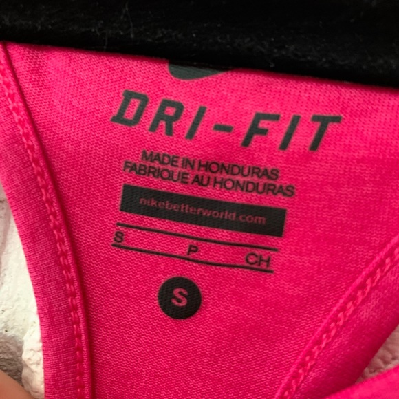 Nike Pink Racerback Tank - Picture 2 of 4